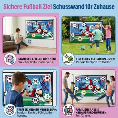Voetbal Doel Schietwand voor Thuis Gebruik Veilig en Stabilie