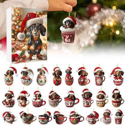Honden Adventskalender 2025 Grappig Feestcadeau