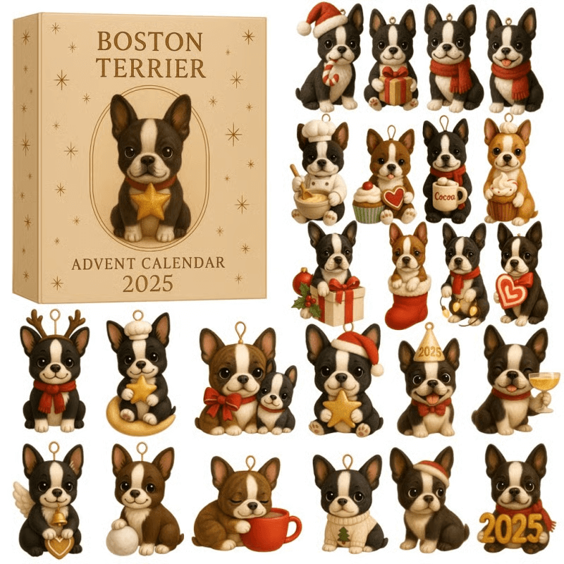 Honden Adventskalender 2025 Grappig Feestcadeau