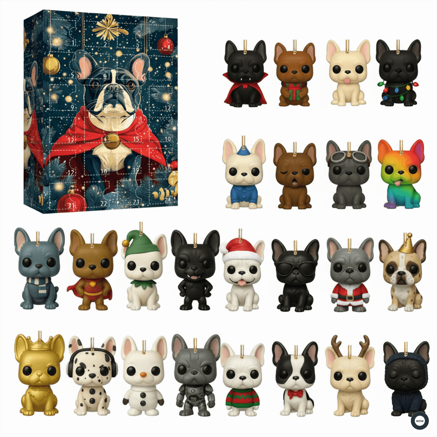 Honden Adventskalender 2025 Grappig Feestcadeau