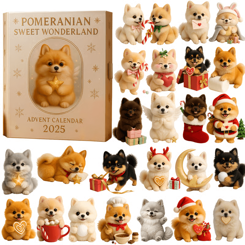 Honden Adventskalender 2025 Grappig Feestcadeau