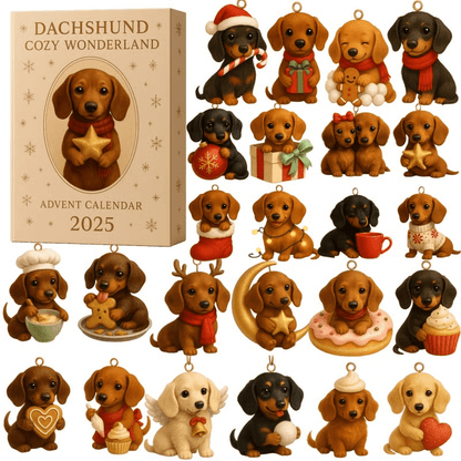 Honden Adventskalender 2025 Grappig Feestcadeau
