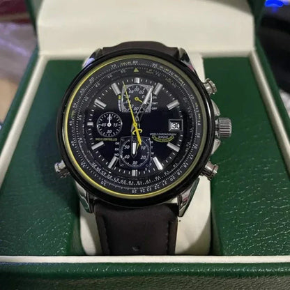 Chronograaf Horloge voor Mannen Elegante Design