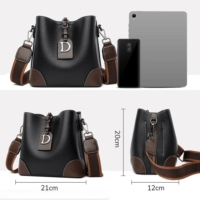 Leren Schoudertas Elegante Stijlvol Luxe Design
