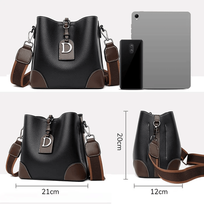 Leren Schoudertas Elegante Stijlvol Luxe Design