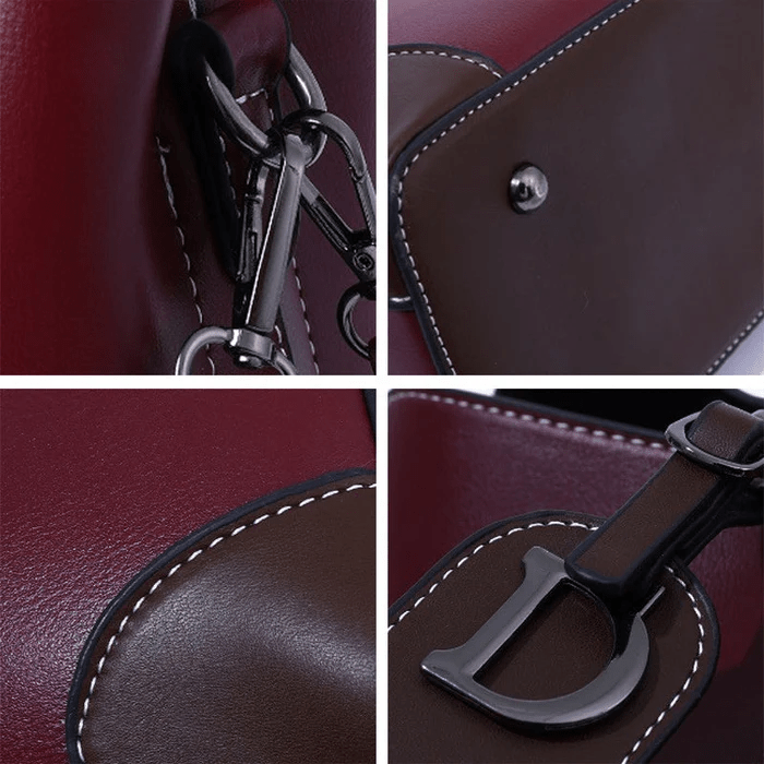 Leren Schoudertas Elegante Stijlvol Luxe Design