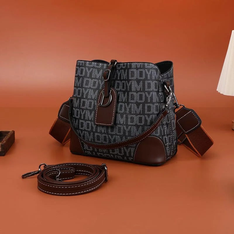 Leren Schoudertas Elegante Stijlvol Luxe Design