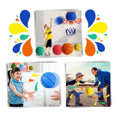 Kinder Basketbal Kleurrijk en Zacht