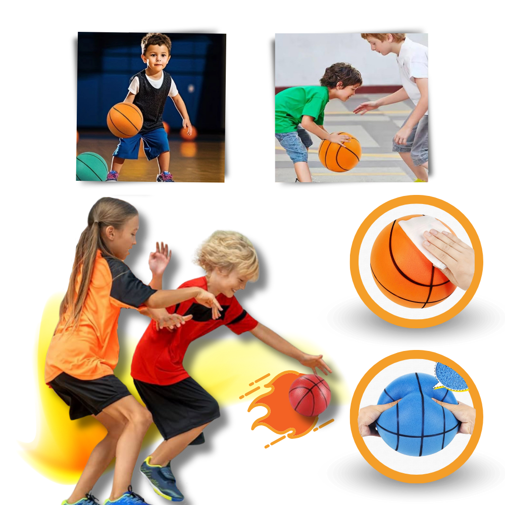 Kinder Basketbal Kleurrijk en Zacht
