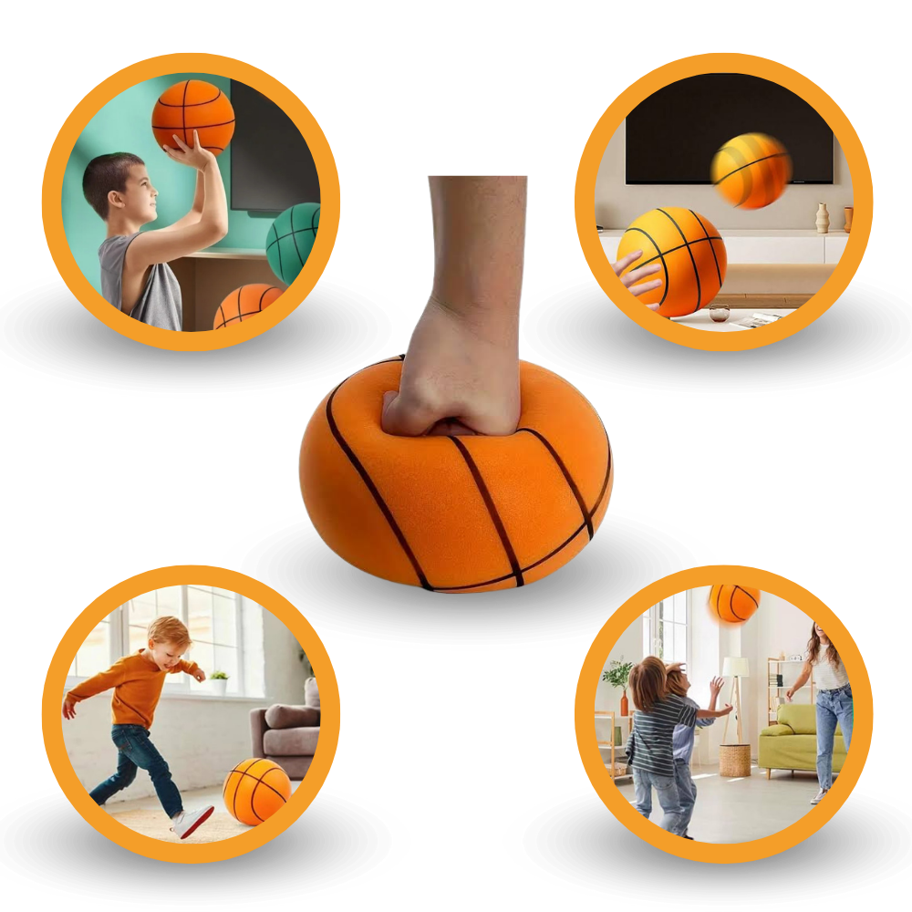 Kinder Basketbal Kleurrijk en Zacht