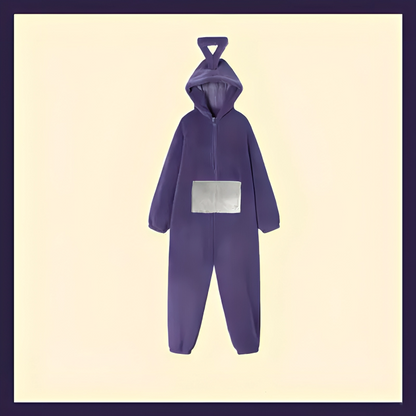 Onesie Pluche Fleece Kostuum Unisex Hooded Lounge Set