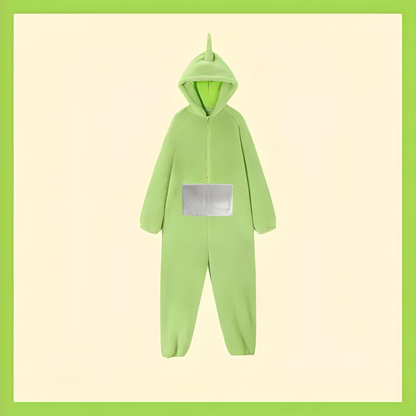 Onesie Pluche Fleece Kostuum Unisex Hooded Lounge Set