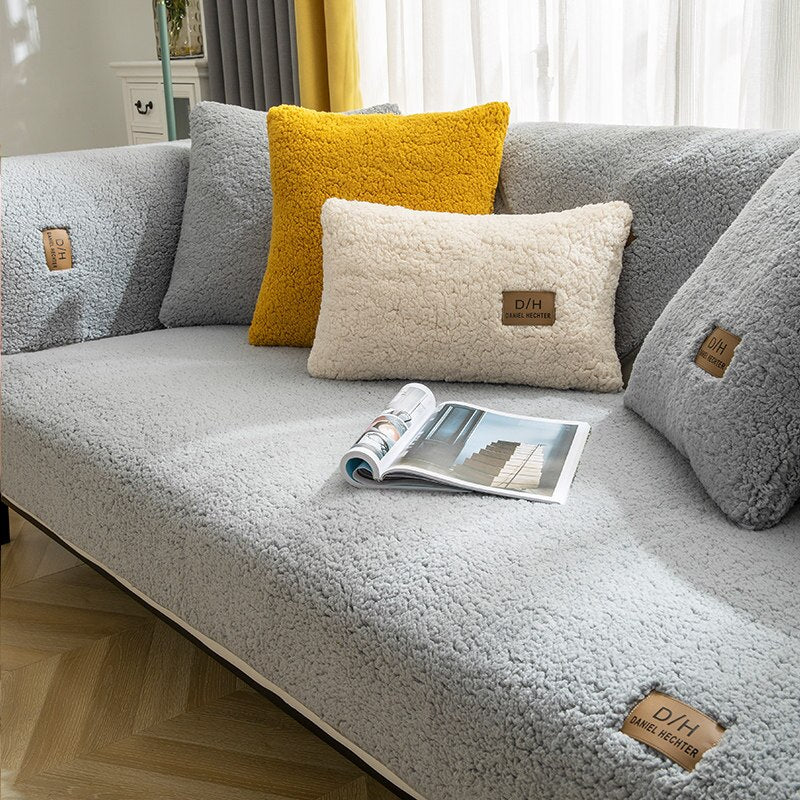Zachte Bankhoezen | Effen Sofa Bekleding voor elke Woonkamer
