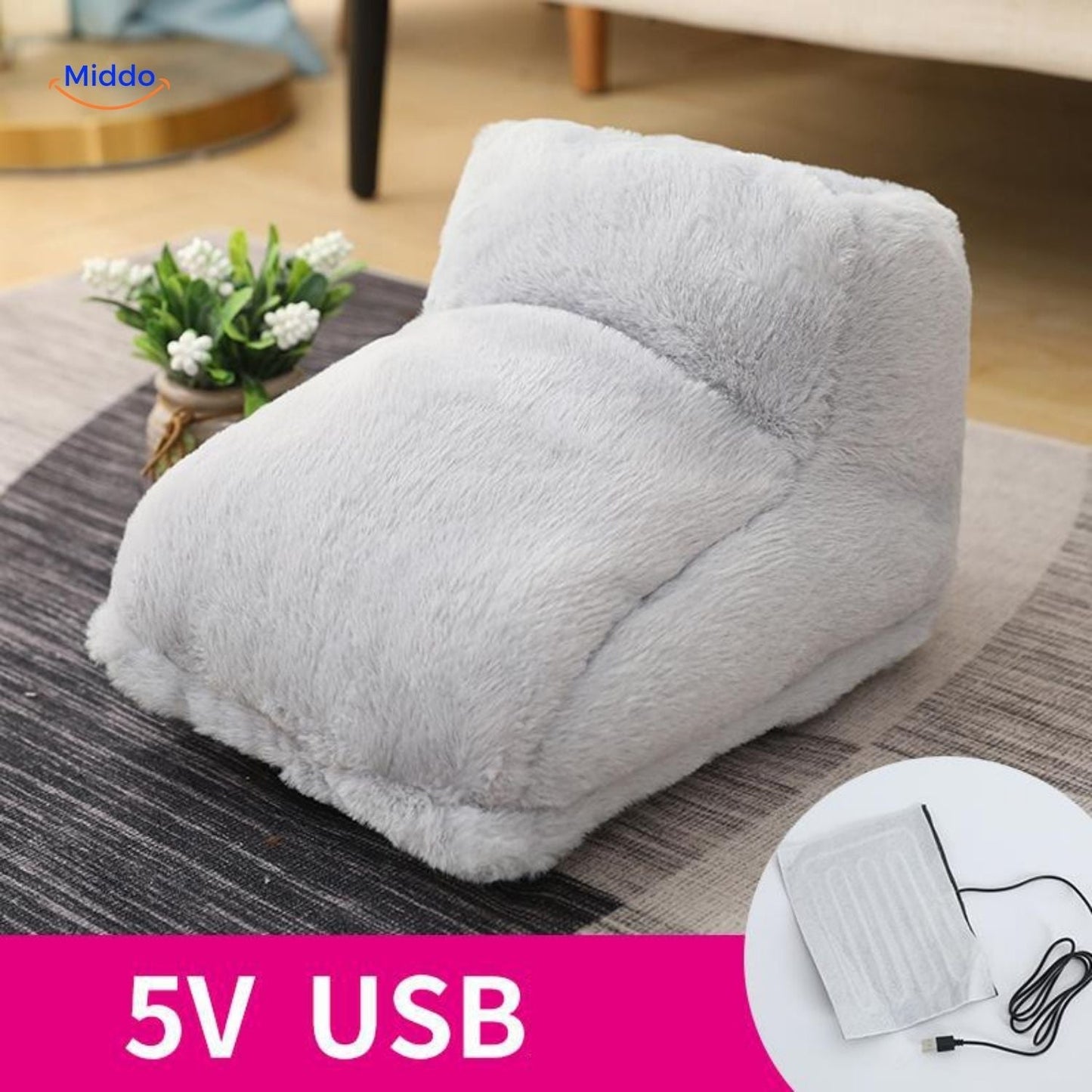 Elektrische Voetverwarmer voor Warme Voeten Comfortabel