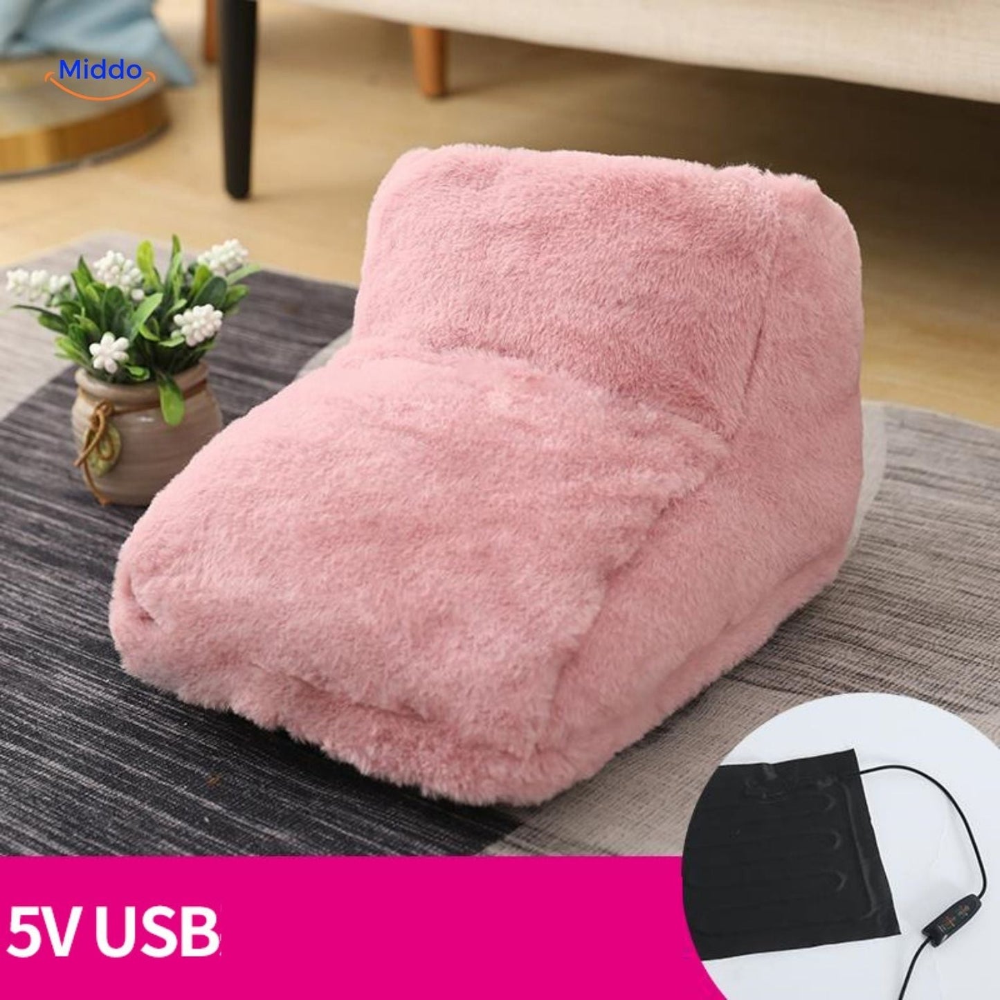 Elektrische Voetverwarmer voor Warme Voeten Comfortabel
