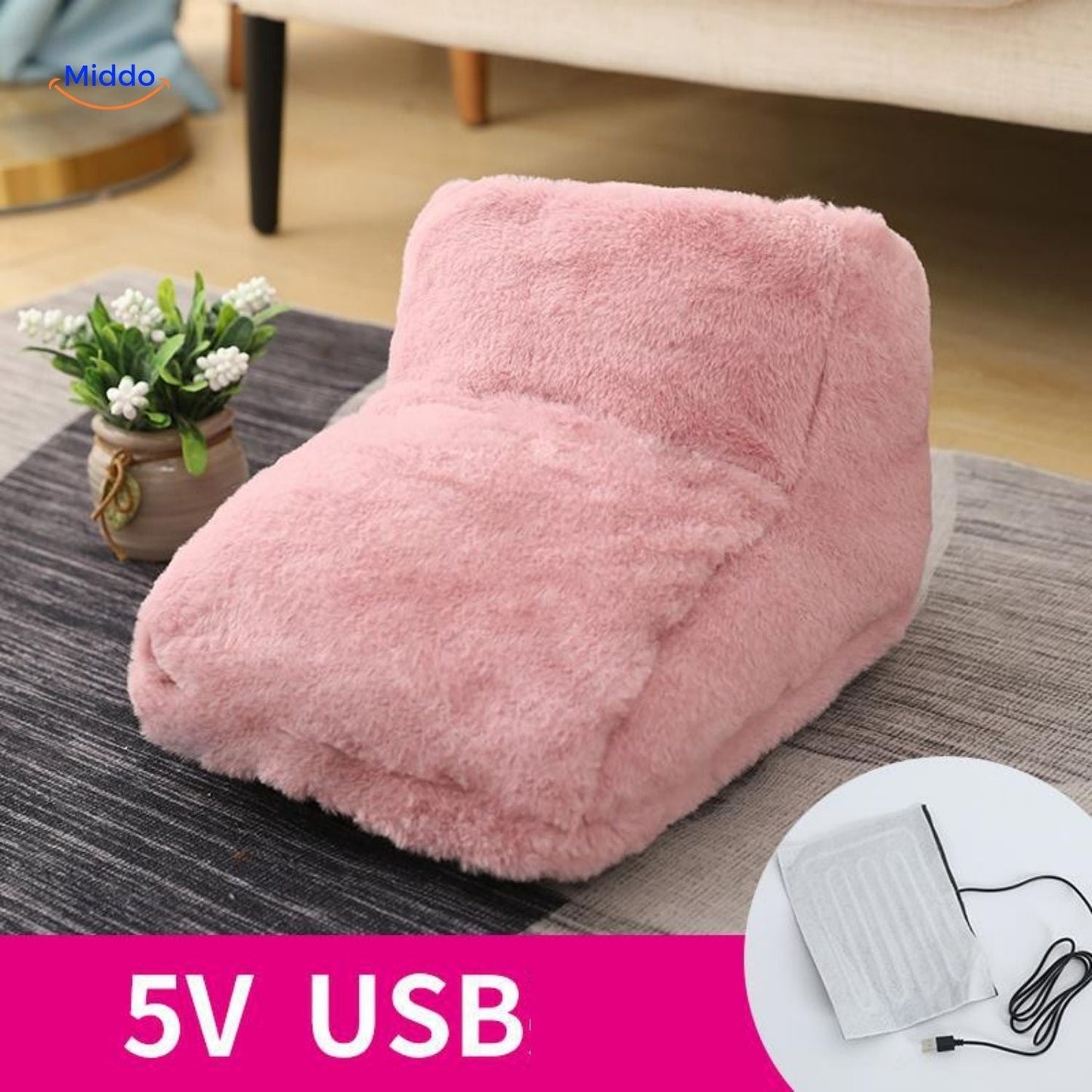 Elektrische Voetverwarmer voor Warme Voeten Comfortabel