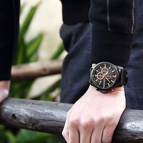 Mannen Chronograaf Horloge CURREN