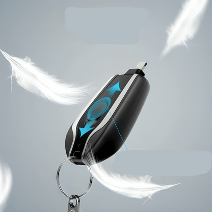 Compacte Powerbank Sleutelhanger Oplaadbaar voor Onderweg