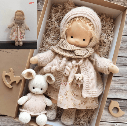 Waldorf Pop Schattig Handgemaakt Speelpop