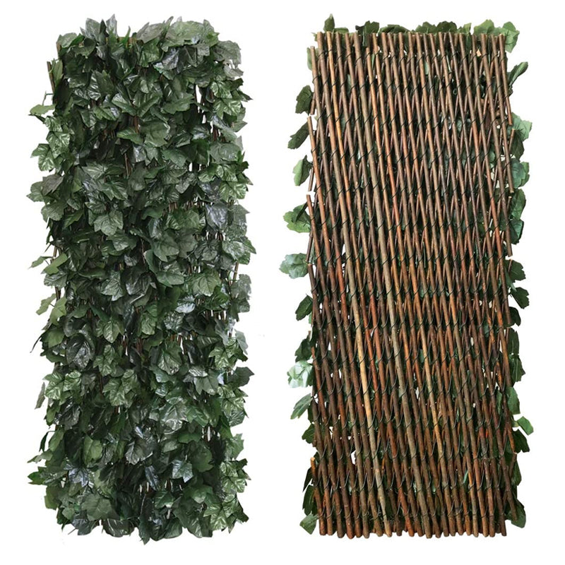 Uitbreidbare Schutting Faux Hout voor Privacy