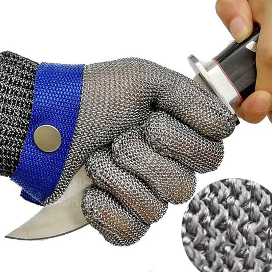 RVS Metaalhandschoen Beschermt Handen voor Keuken en Tuin - Velinix