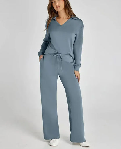 Zachte Hoodie Set voor Vrouw Comfortabel en Stijlvol