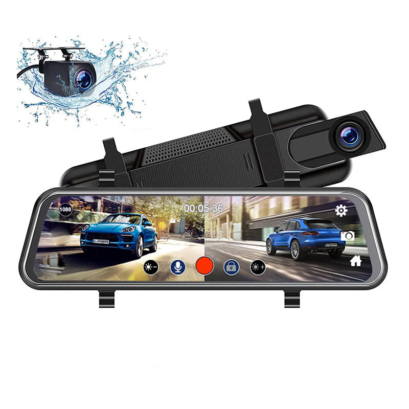 Auto Dashboard Camera 10 HD Touchscreen met GPS en Wi-Fi - Velinix