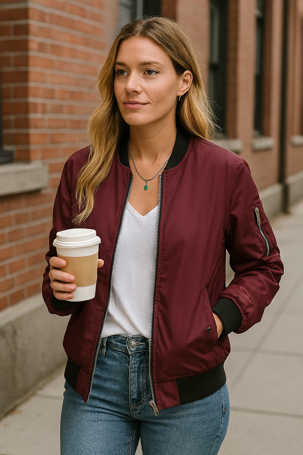 Femke™ – Dames Bomberjas Trendy Design en Comfort voor Elke Gelegenheid-2