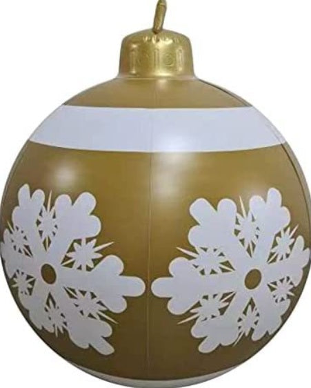Kerstbal Buiten Decoratie 60cm Weerbestendig PVC