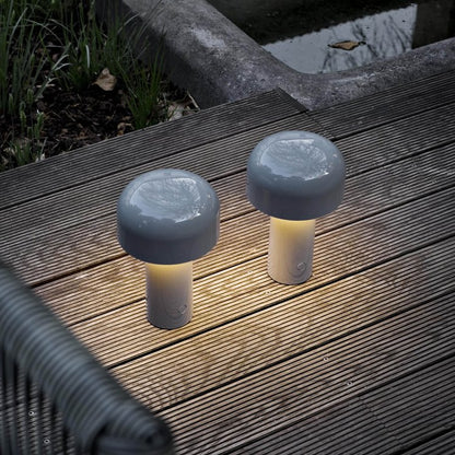 Oplaadbare Tafellamp Paddestoelvorm Modern Design