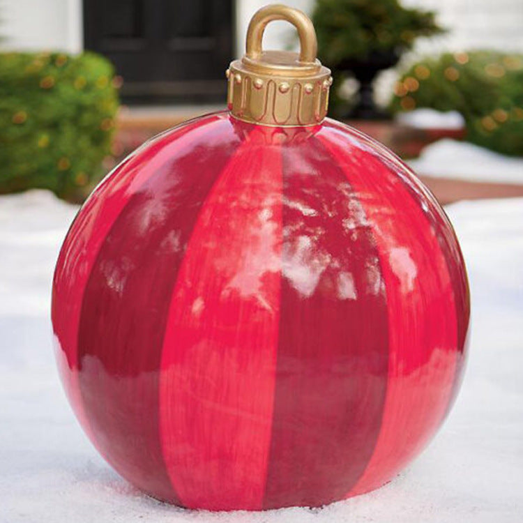 Kerstbal Buiten Decoratie 60cm Weerbestendig PVC