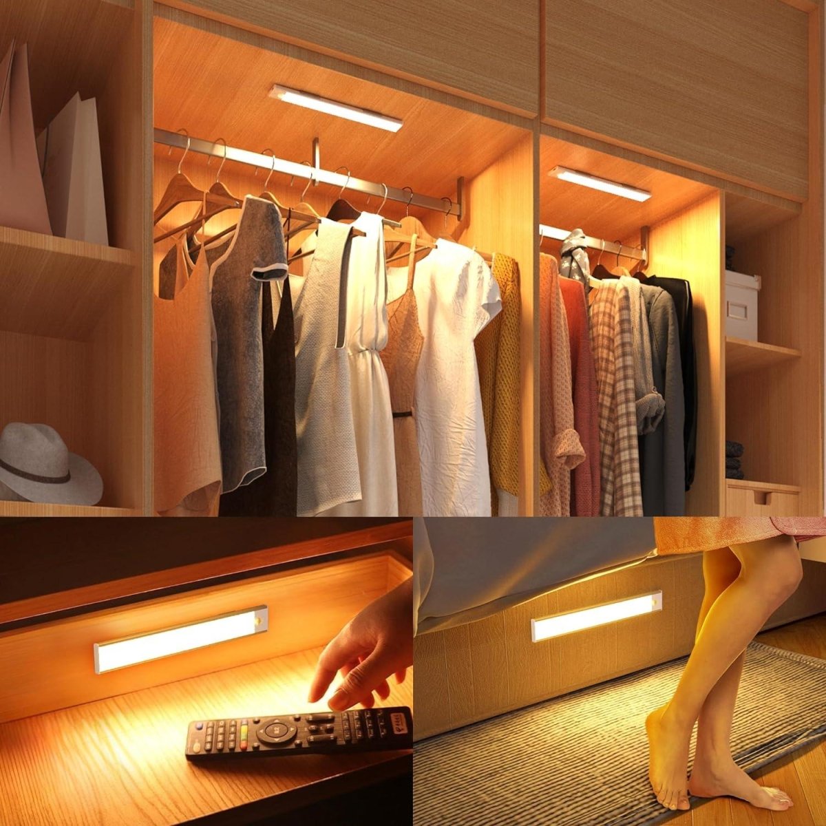 Magnetische LED Nachtlamp Oplaadbaar met Sensor