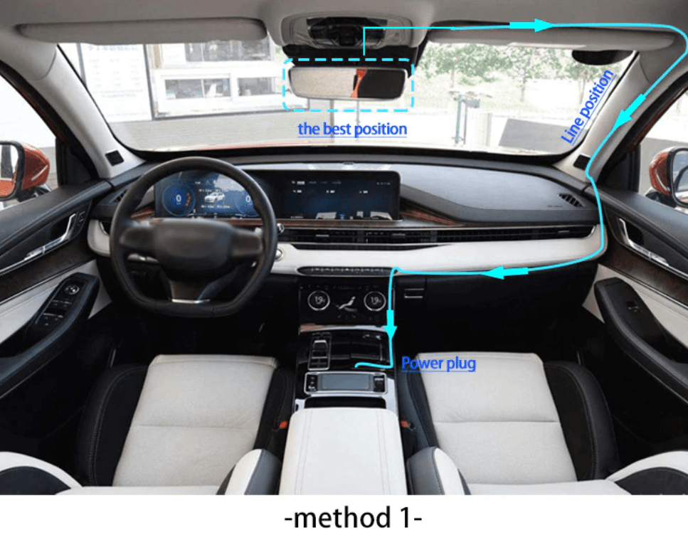 Dashcam Full HD 1080P met Nachtzicht en Gps