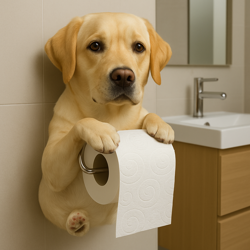 Dierenlijk Toiletrolhouder Charmant Huisdiervriendelijk Accessoire