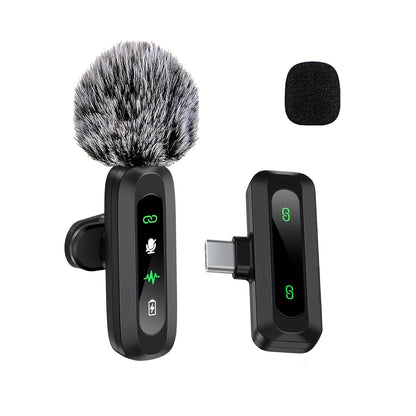 Draadloze Microfoon voor Smartphone en Tablet met USB-C