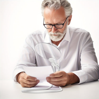 Vergrootglas 5X Verstelbaar voor Ouderen en Slechtzienden