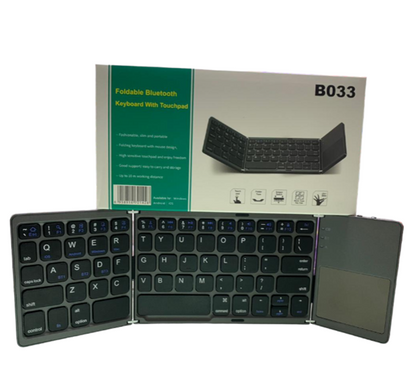 Draadloos Opvouwbaar Bluetooth Toetsenbord FoldPad