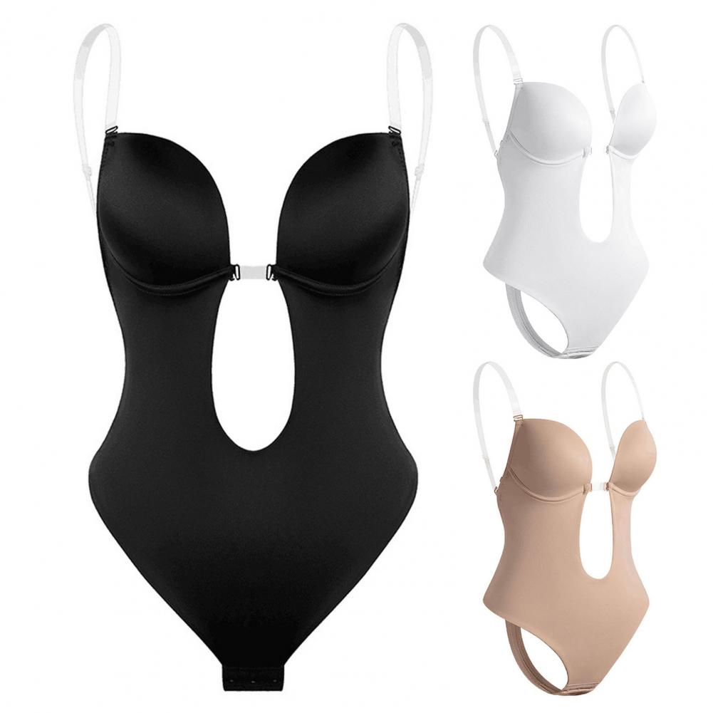 Shapewear Bodysuit V-Hals - Slankmakende Body Shaper voor Vrouwelijke Silhouet