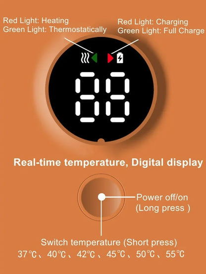Babyflessenwarmer Draagbaar met Temperatuurregeling
