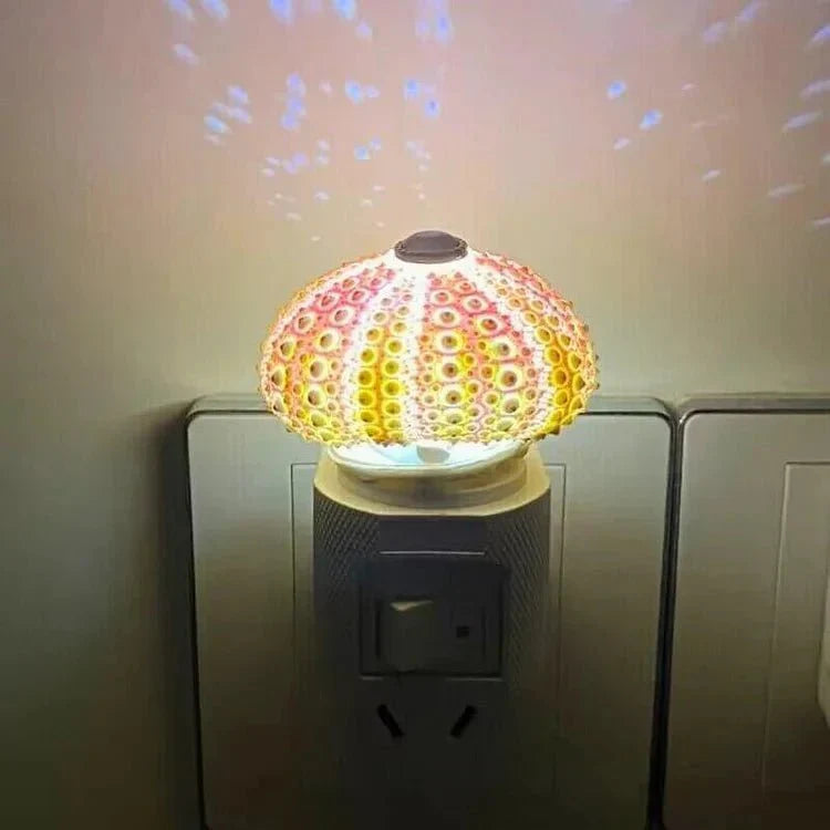 Kleine Tafellamp Zee-egel Miniatuur voor Kinderkamer Decor