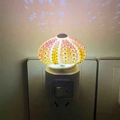 Kleine Tafellamp Zee-egel Miniatuur voor Kinderkamer Decor