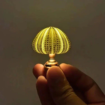 Kleine Tafellamp Zee-egel Miniatuur voor Kinderkamer Decor