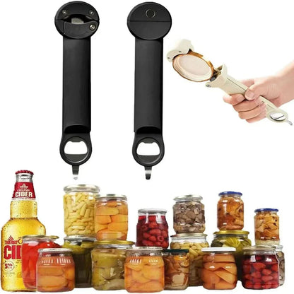 Flessenopener Multifunctioneel met GripTwist Functie