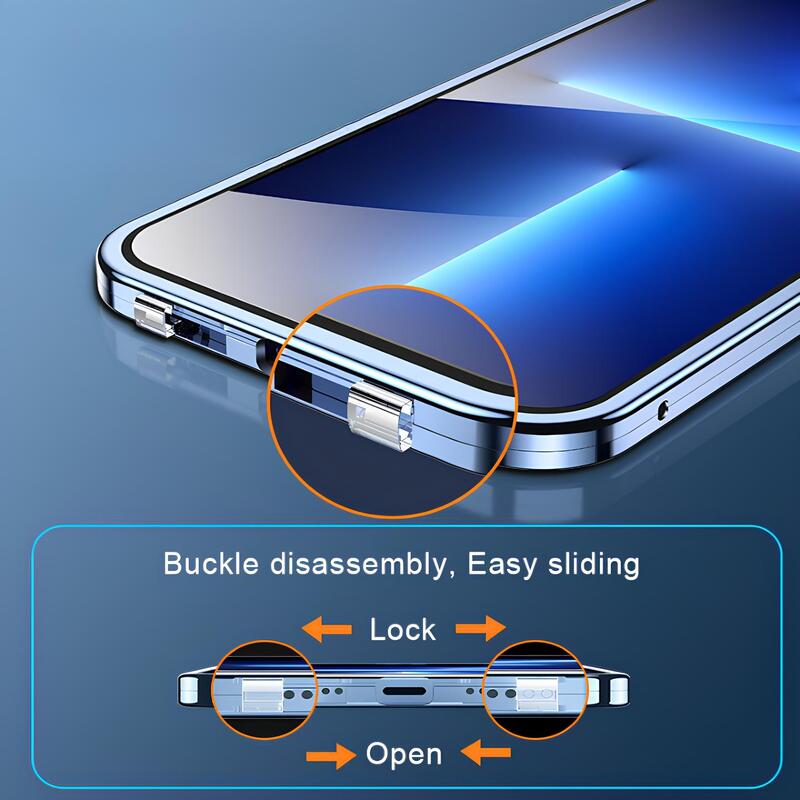 Magnetische iPhone Hoes Onbreekbaar Beschermhoes
