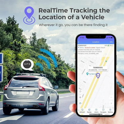 Kleine GPS Tracker Magnetisch voor Auto en Fiets