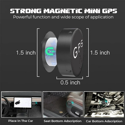 Kleine GPS Tracker Magnetisch voor Auto en Fiets