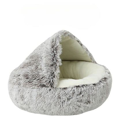 Ronde Kattenbed & Slaapzak Zacht Warm voor Katten