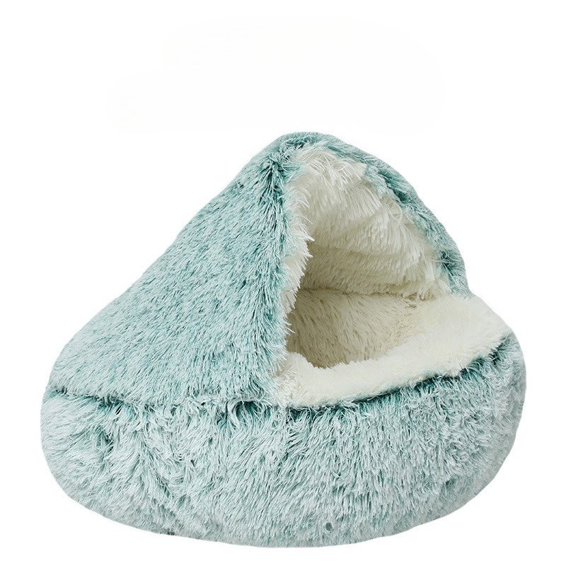 Ronde Kattenbed & Slaapzak Zacht Warm voor Katten