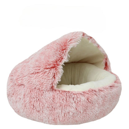Ronde Kattenbed & Slaapzak Zacht Warm voor Katten