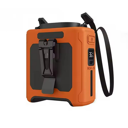 Draagbare Ventilator met Powerbank en LED-lamp